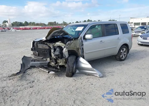 2013 Honda Pilot Ex-L z USA, uszkodzony, nr VIN 5FNYF4H5XDB085817